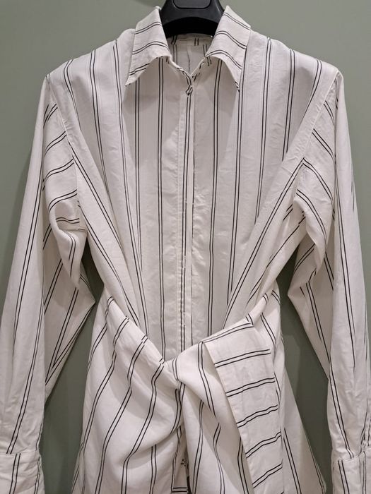 Рубашка с баской хлопок