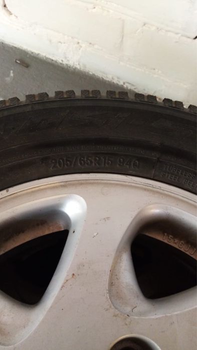 Колеса в сборе на 15.