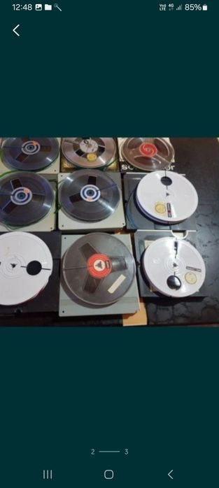 Benzi magnetofon 18cm BASF agfa philips