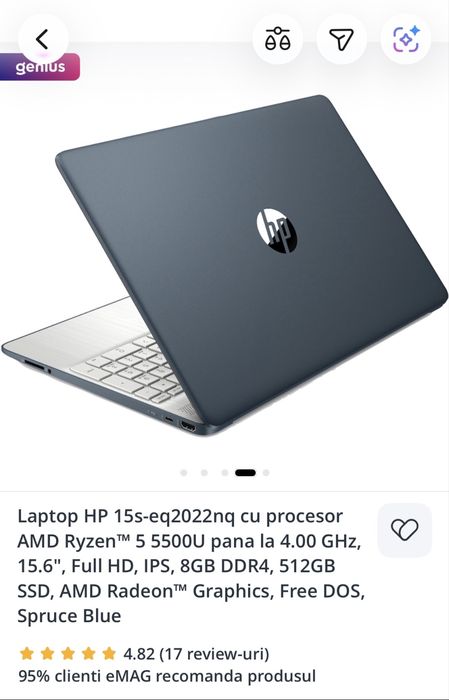 laptop hp 15s eq second hand si noi de vanzare • Anunturi • OLX.ro