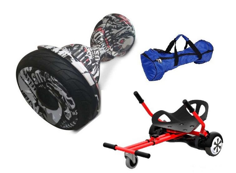 Комбо Пакет с намаление 30% - Ховърборд хамър с ховъркарт