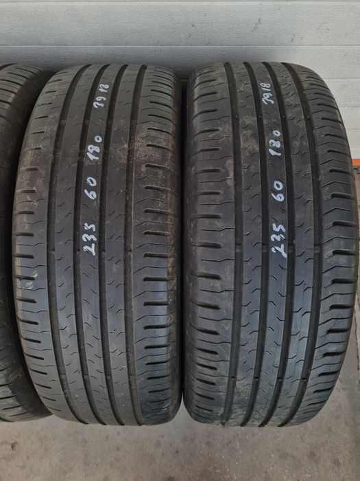 Летни гуми 4 броя CONTINENTAL ContiEcoContact5 235 60 R18 дот 3918