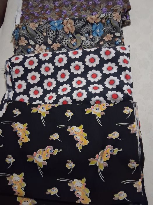 Памучни цветтни басмички