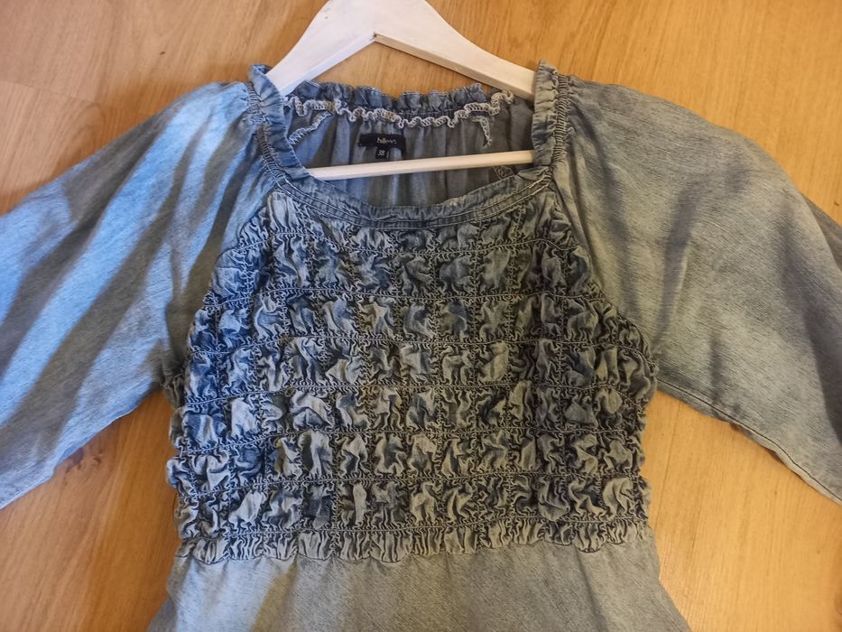 Дънкова рокля от тънък деним