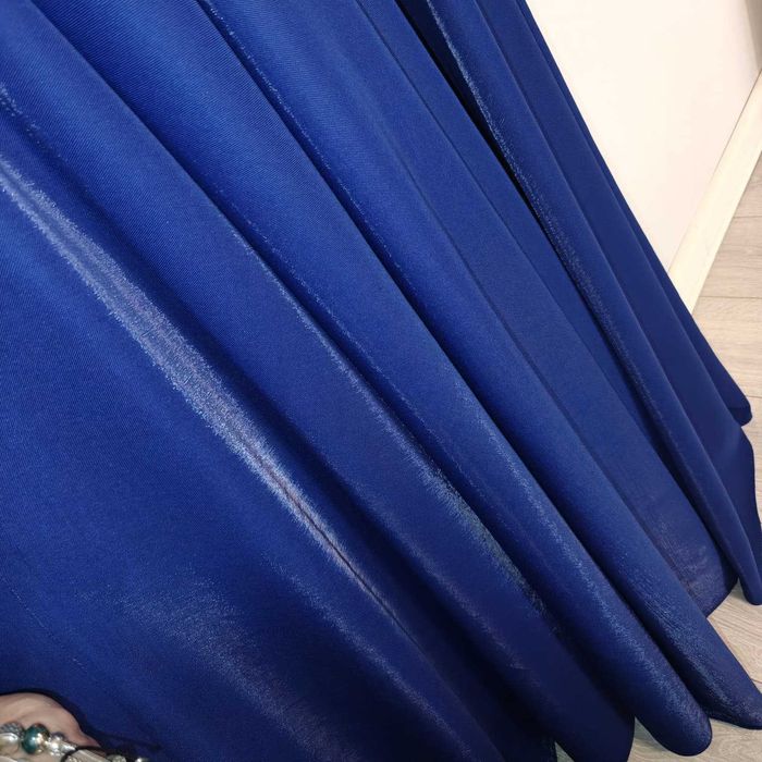 Rochie lungă de ocazie, realizată pe comandă – mărimea 50–52