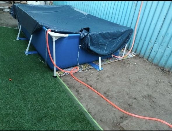 Бассейн каркасный