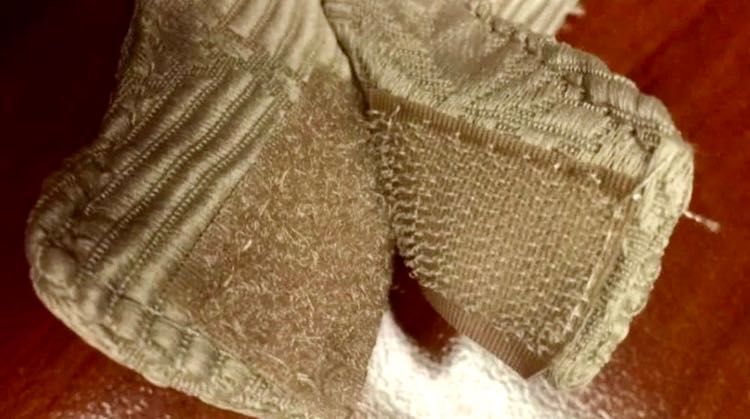 Draperie model baroc culoare capucino si albastru