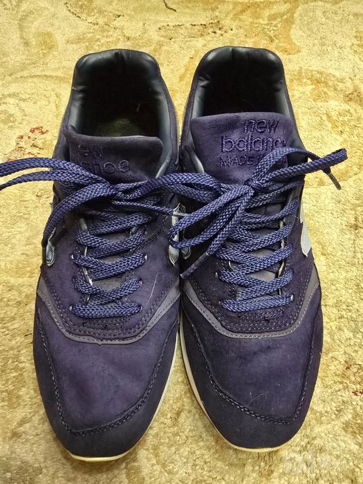 Мужские кроссовки New Balance, замша, 41-42р