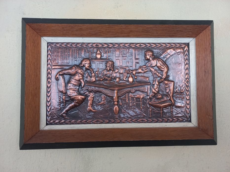 Tablou basorelief din cupru