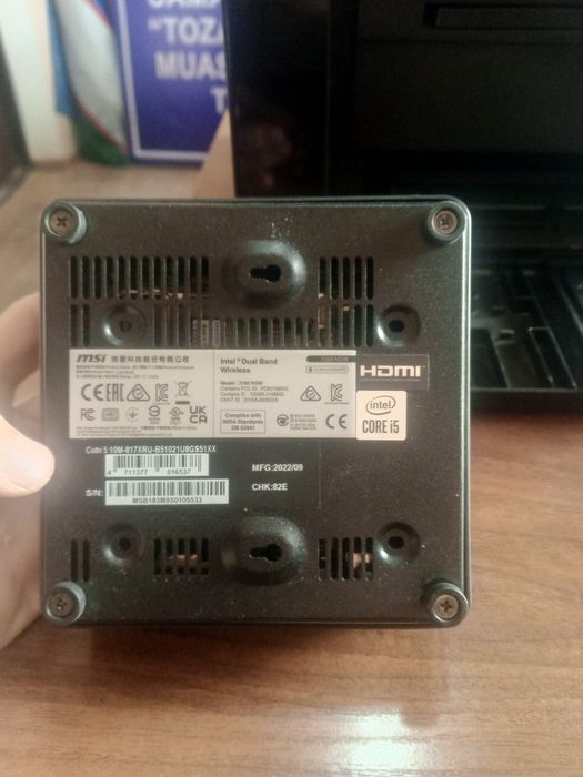 Intel Core I5 ​​8265U mini Windows 10