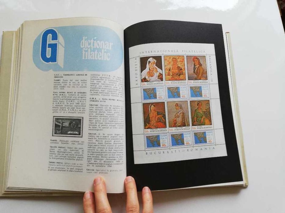Dictionar Filatelic – Marcel Danescu Ed. Sport-Turism 1979, carte rara