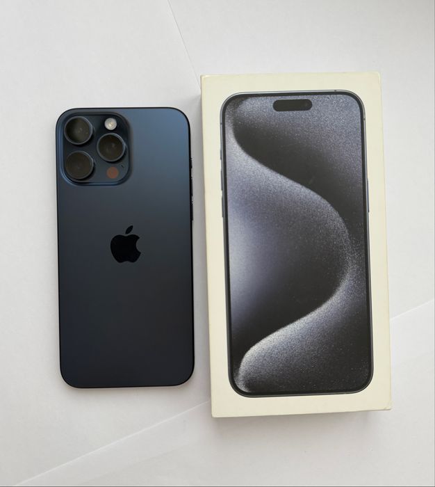 iPhone 15 Pro Max 512 gb, 2 x eSIM (Blue Titanium)