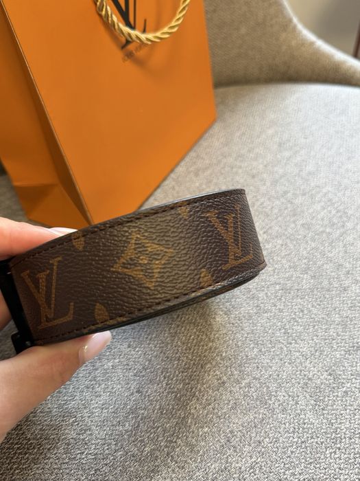 Стилен дамски колан Louis Vuitton Monogram (100 см) - нов, в подаръчна кутия.