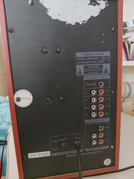 Vand subwoofer 5.1