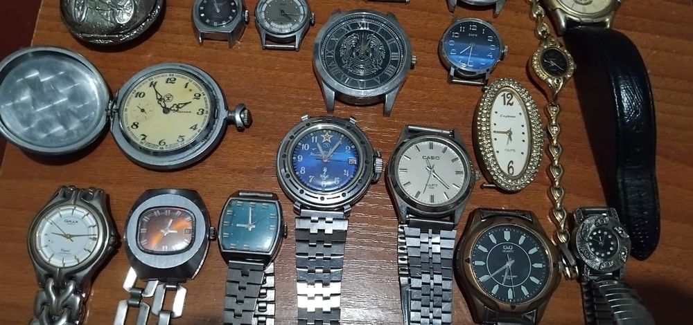 Продам Часы от 5000тг до 40000тг. Есть рабочие.