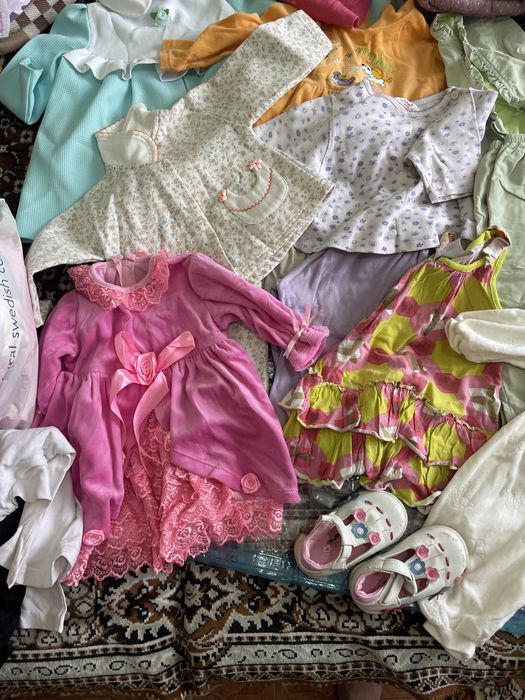 Вещи для девочки от рождения до 5 лет