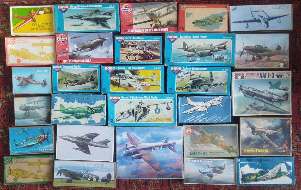 модель самолёта Тандерболт 1/72 NOVO наглядное пособие в клуб ют