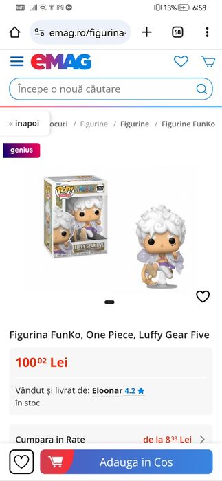 Figurina Stranger Things, Lucas