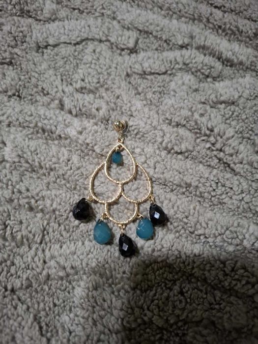 Обеци с   камъни