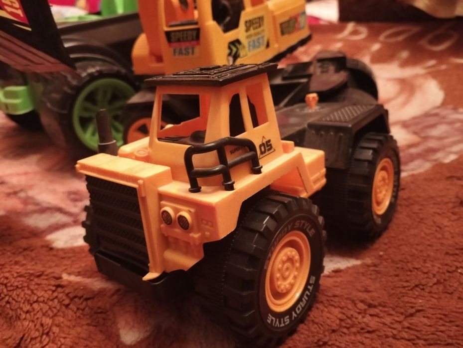 Машинка, экскаватор, грузовик