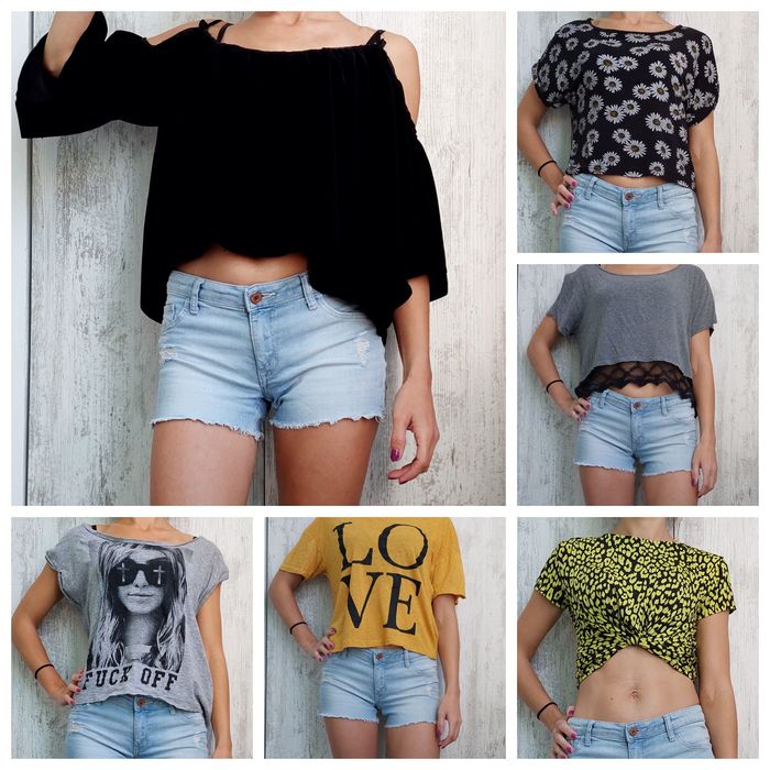 Разпродажба! Къси потничета , тениски , пола-панталонки