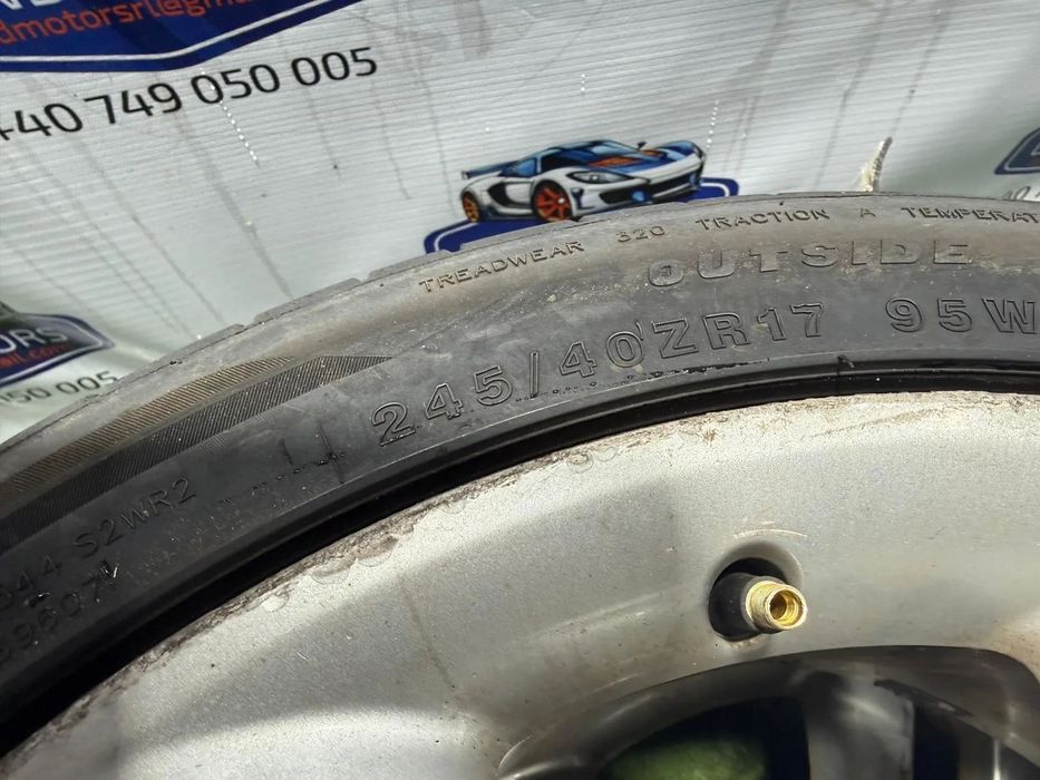 JANTE MERCEDES BENZ R17 / 5x112 / CLK / SI7 wa / 8JX17H2 ET30 / 7J/17H2 ET38 / 245/40 Z R17 95W + CAUCIUCURI (X4)