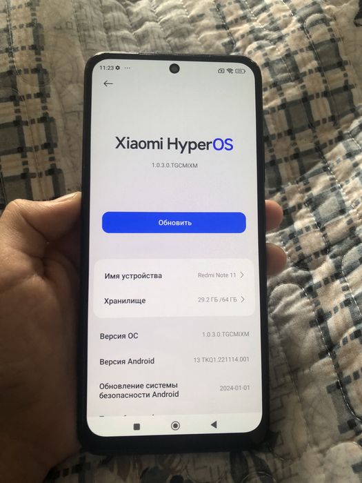 Продам/обменяю телефон редми 11