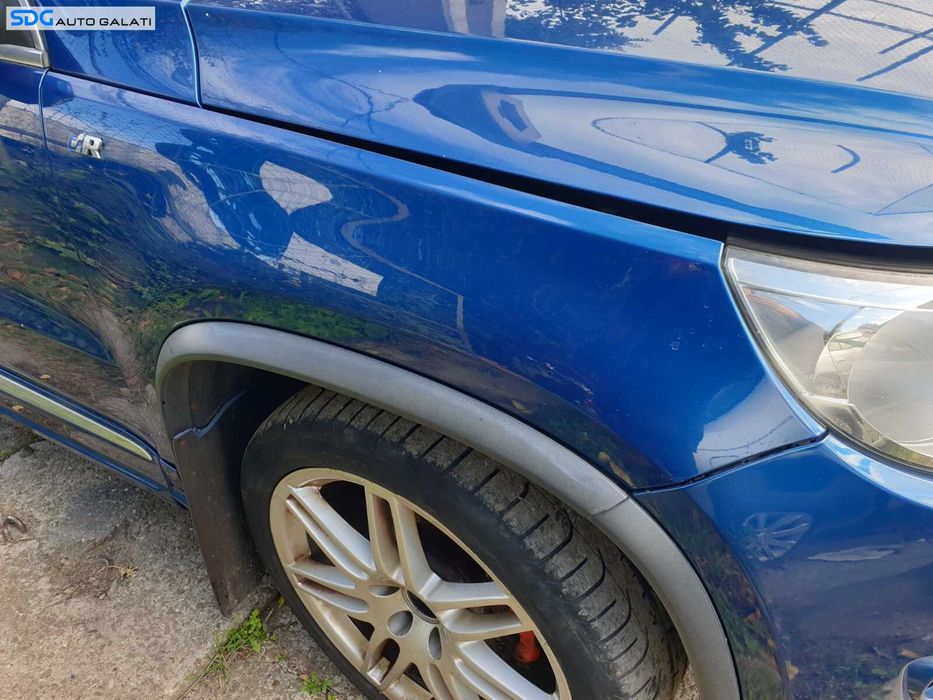 Aripa Dreapta Fata Fara Bandou Volkswagen Tiguan R Line NFL Non Facelift 2007 - 2015 Culoare LC5C [C9039]