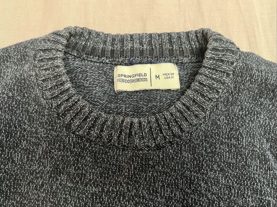 Мужской свитер Springfield оригинал размер М
