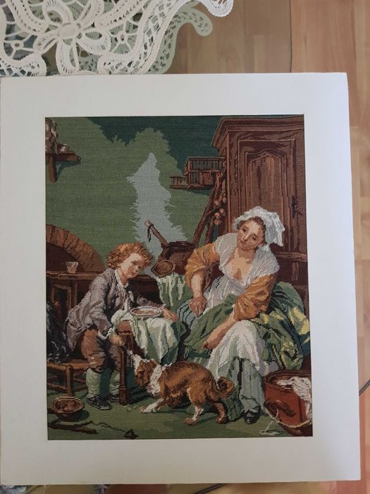 Vand goblenuri executate impecabil dupa diagrama