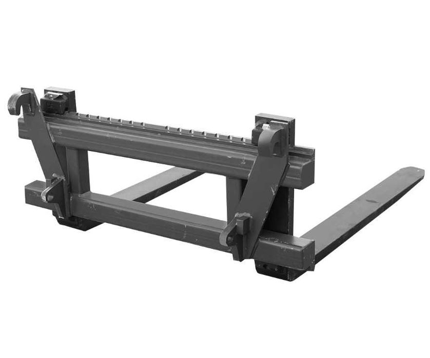 Set lame furci pentru paleti 120x40x1200mm complete cu cadru Agramix