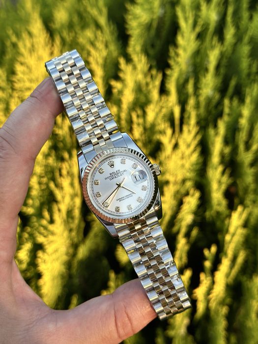 Rolex datejust 36,mm gray dial