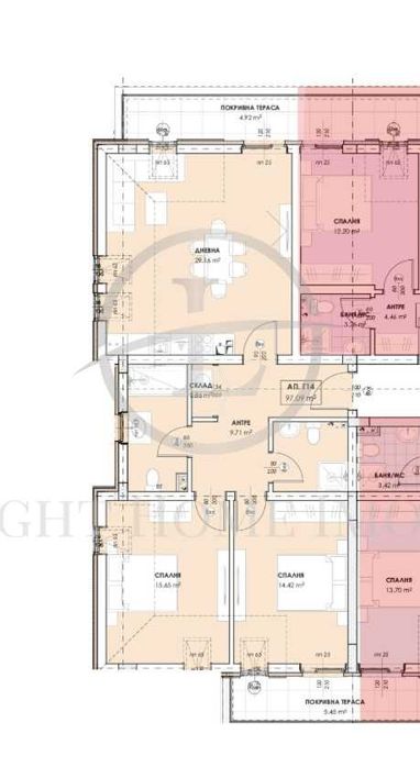 Реф. 3670 Тристаен с АКТ 14 / Остромила