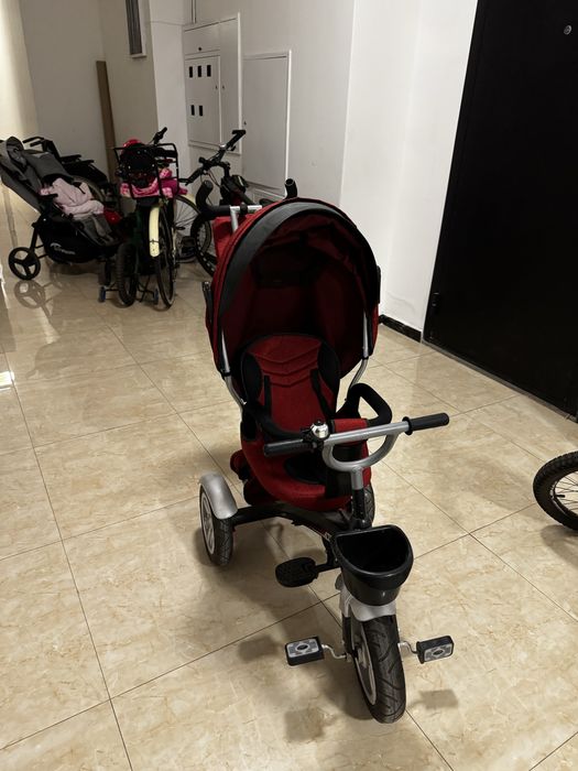 Велосипед - коляска детская