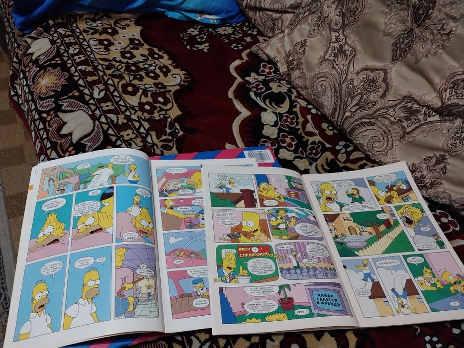 Обменяю комиксы симпсоны