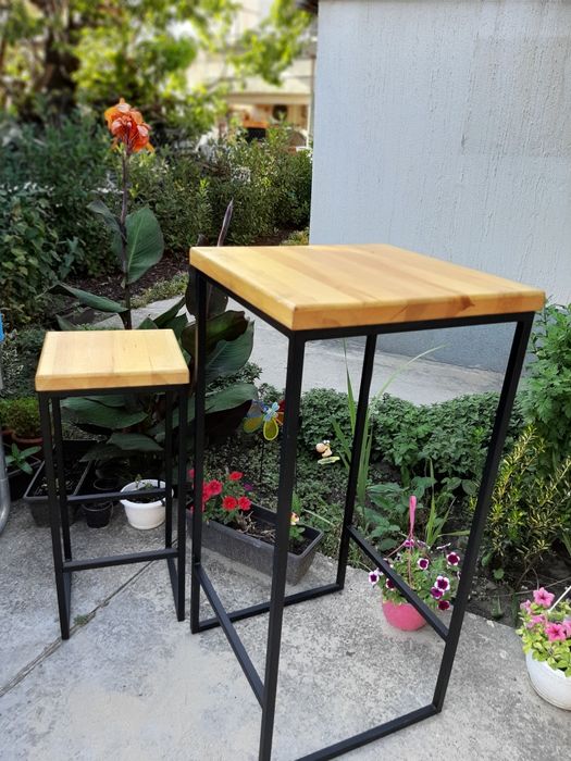 Коктейлна маса и стол - тип щъркел. Нови