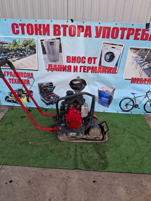 Трамбовка виброплоча с двигател  Honda-59 кг