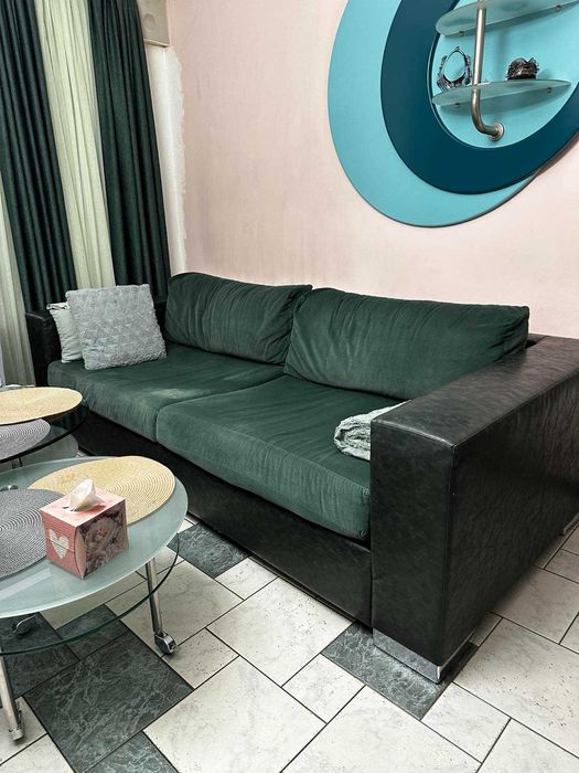 Дивани, голям неразтегателен и малък разтегателен