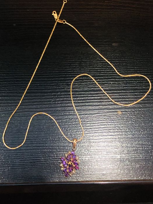 Vand lantisor cu pandativ aur 14 k