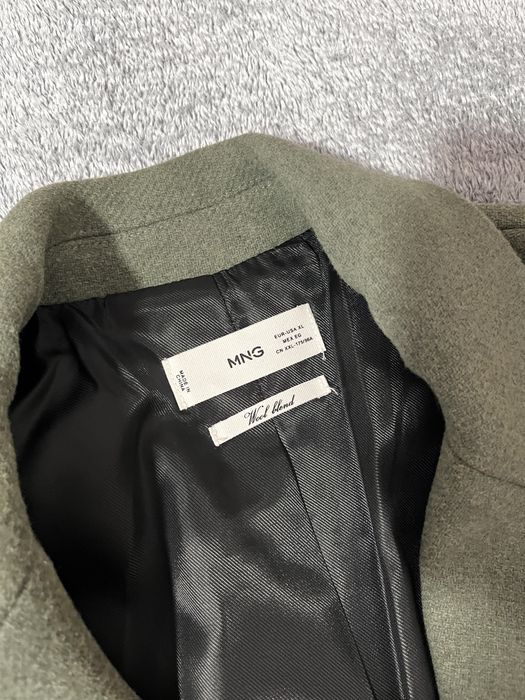 Palton MNG toamnă-iarnă verde XL