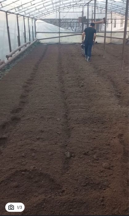 Yer haydash xizmati qöl traktircha motoblokda