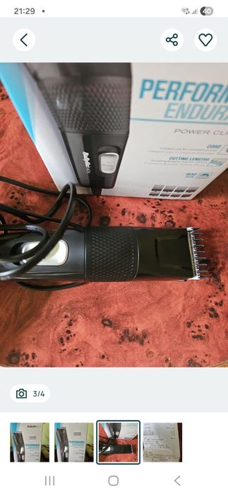 Aparat de tuns Babyliss