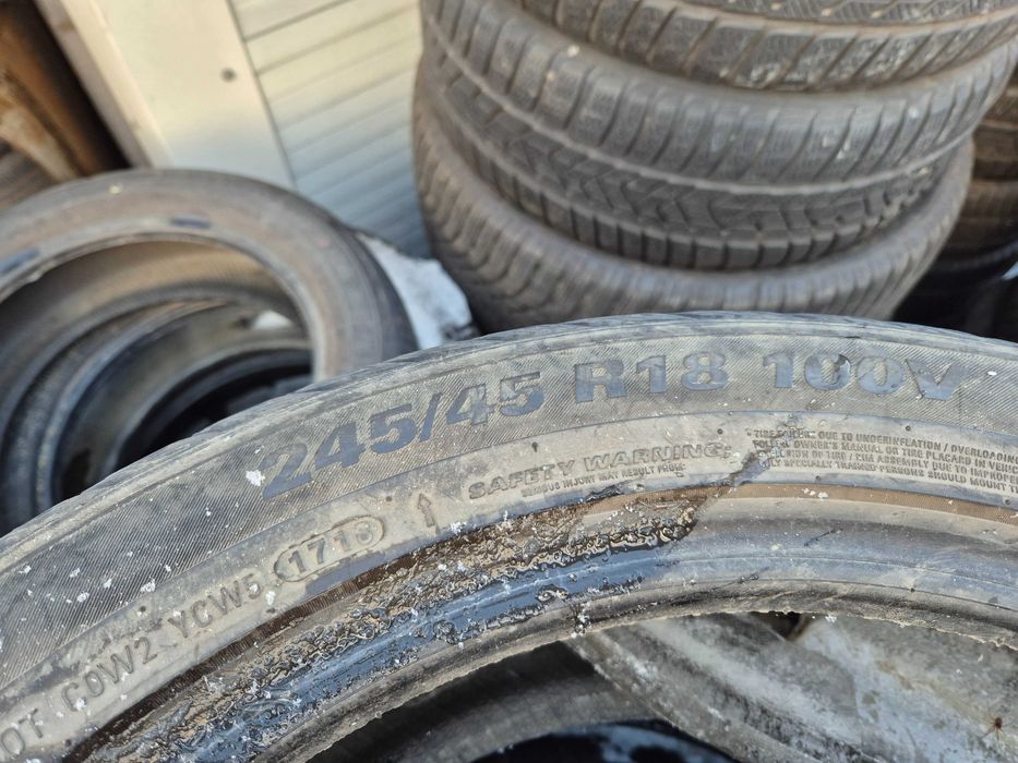 1 Anvelopa de IARNA - 245/45/18 - KUMHO CA NOUA DOT 2016