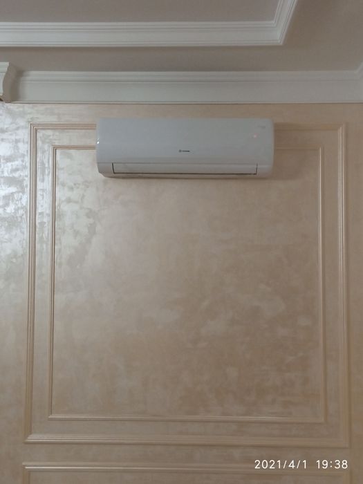 Установка кандитсионер канальный . Мульт систем.VRF