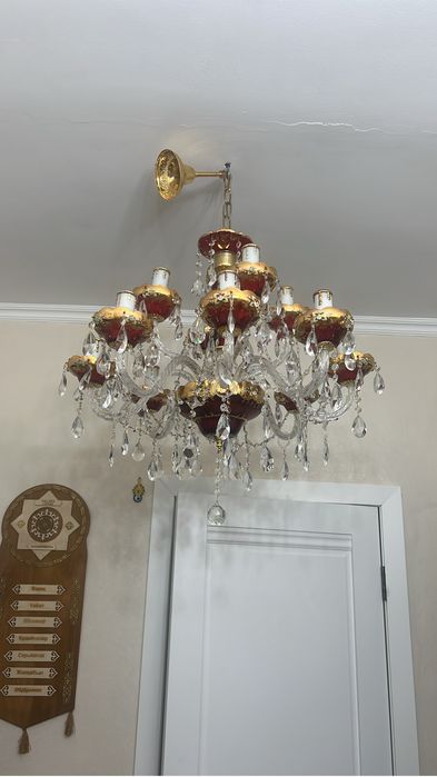 Люстра. Хрусталь. Посуда. Винтаж. Классика