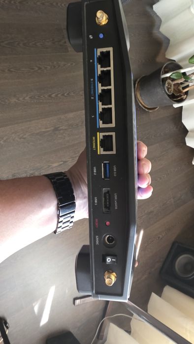 Router Wireless Linksys WRT1900ACS Dual-Core, Dual boot, OpenWrt 25.12.4, impecabil