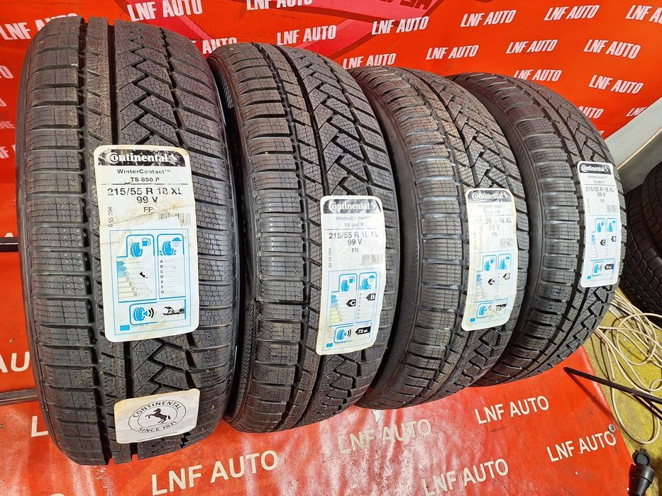 4 Anvelope M+S IARNA - 215/55/18 - Continental - NOU - DOT 2019 ! SUPER PRET !!