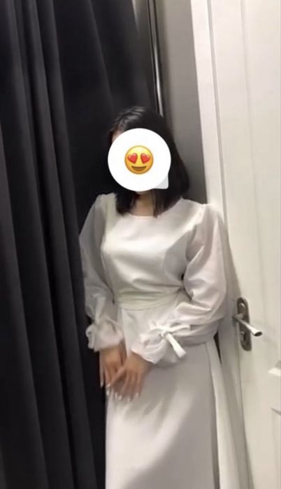 Срочно продам платье белый и черный