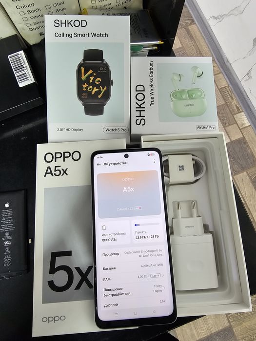 Новый Оппо А5Х. 128гб