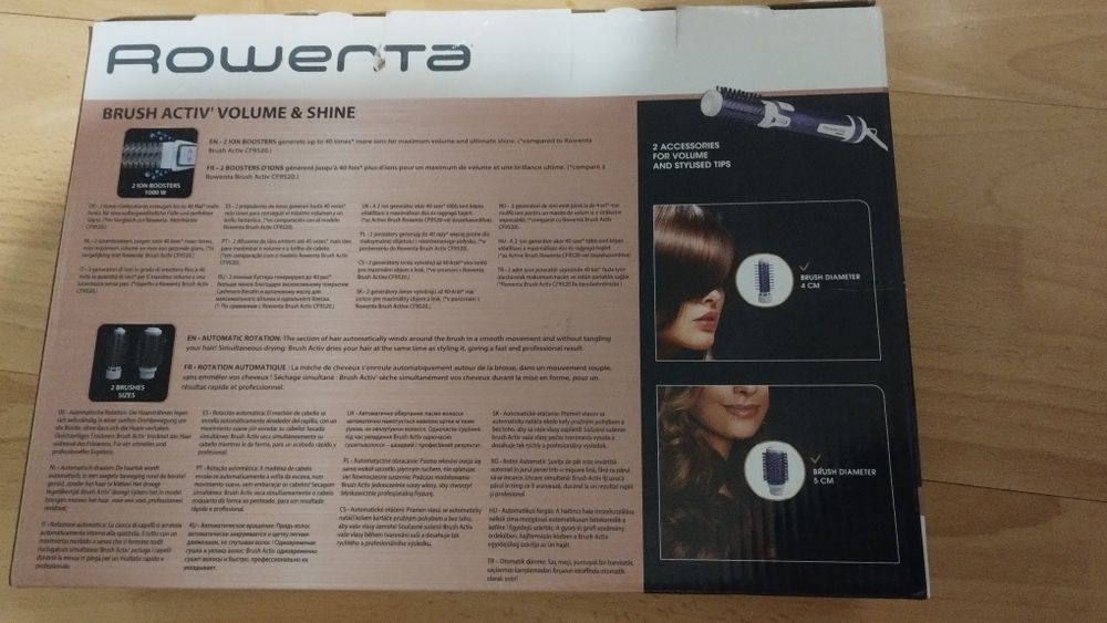 Perie rotativa Rowenta noua